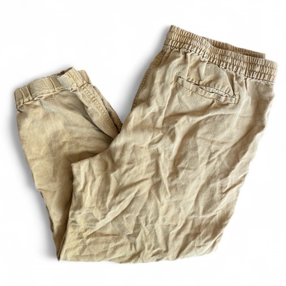 J. Crew Point Sur Seaside Pant in Linen Lyocell Blend Size 14 Style G4611 - Picture 2 of 6